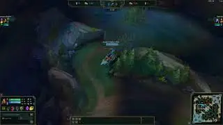 Bushwhack Placement -level one top lane Nidalee