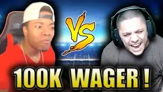 100K WAGER MATCH VS JMELLFLO! FUMBLE GALORE! - MADDEN NFL 17 ULTIMATE TEAM