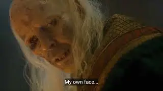 king Viserys the last dinner speech scene to recore2