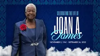Joan James Celebration of Life Service // October 7, 2025 // Tabernacle SDA Church