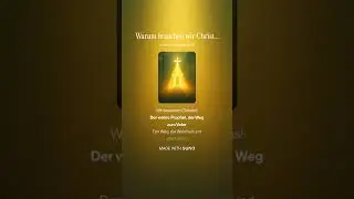 Warum brauchen wir Christus  ! de