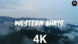 Western Ghats Aerial view | Karnataka aerial view | 4K drone view | Western Ghats drone view 4K