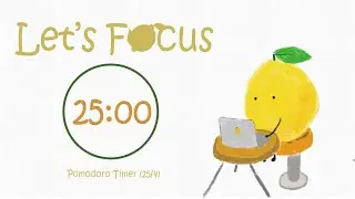 🎵2-Hour Study Music with Pomodoro Timer | YES YOU CAN | Lemon Radio 🍋☕