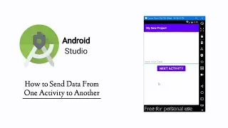 How to Send Data From One Activity to Another | Intent Extra | Part 2 | Android Studio