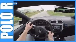 VW Polo R WRC 2.0 TSI 220 HP POV Test Drive Acceleration FAST! Onboard