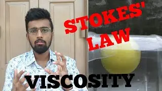 STOKES' LAW|VISCOSITY #ARexplains