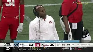 Leddie Brown shocks the DC Defenders with this last second touchdown