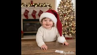 CROCHET PATTERN  Video Tutorial | Santa Hat Crochet Pattern Festive Holiday Hat &bull; Fur Trim Santa Hat