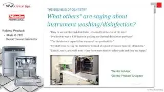 Dr. Trost on Miele G 7881 - In-Office Benefits