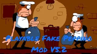 pizza tower Playable Fake Peppino mod V5.2