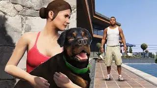 GTA V - Amanda Kidnapped Chop from Franklin