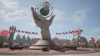 Atomic Heart the flying car scene