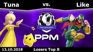 Big PPM X - Tuna (Rosalina) Vs. Like (Captain Falcon) - Losers Top 8