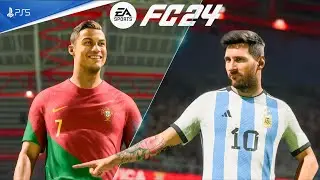 FC 24 - Portugal Vs Argentina - International Friendly | Ft. Messi Ronaldo | PS5™ [4K60]