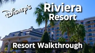 Full Tour of Disney's Riviera Resort 2025 - Relaxing Walking Tour