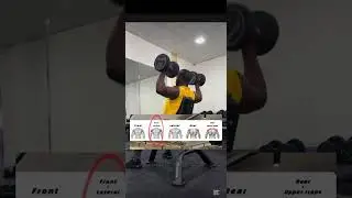 Simple but effective shoulder workout #shoulders #bodybuilding #motivation #discipline #gym #fitness