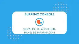 Servicios de Asistencia - Panel de información.