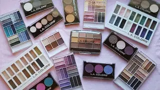 LA Colors Eyeshadow Collection & Swatches