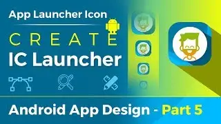 App Launcher Icon Design (Android Mobile App Design) in Hindi ||  Part 5