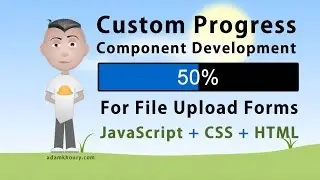 Custom Progress Bar Meter Development For File Upload Forms
