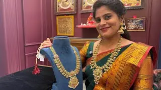 నిన్ననే మార్కెట్ లోకి వచ్చిన Gold Bottu mala,Mango Haram Designs | PjE Exclusive |Akshya Tritiya2025