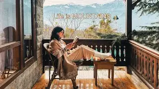 Slow living in mountains | Cozy ambience | Relaxing Staycation | Manali | Himachal Pradesh | India