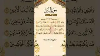 Surah At-Tin ✨🤲 The Best Creation & Human Purpose | #surahattin #egzonibrahimi