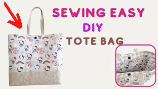 Sewing Bag for Kids | DIY Tote Bag
