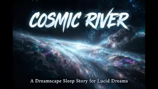 Cosmic River | Dreamscape Sleep Story for Lucid Dreams + Binaural Beats