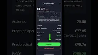 Vender acciones desde la plataforma eToro #short #finanzas #etoro