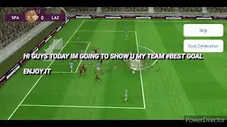 😊Best Goal of My Team #Pes20mobile