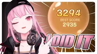Calli has finally surpassed 3000 points in the watermelon game | Hololive EN Clip