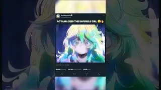 AOYAMA sees the INVISIBLE GIRL 🫣🔥Final Season 8 #myheroacademia #edit #amv #anime