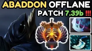 🔥 NEW PATCH 7.39b - IMMORTAL ABADDON Offlane Gameplay 🔥 Abaddon Perspective - Dota 2 Offlane