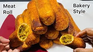 Iftar Special Meat Roll Recipe | How to Make Bakery Style Rolls by Muno&rsquo;s Kitchen