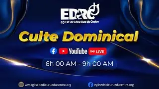 EDRC | CULTE DOMINICAL | 11 Janvier 2026