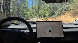 2025 Tesla Y Self driving through country roads in California USA | PLEASE LIKE SUBSCRIBE SHARE