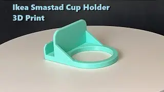 Ikea Samstad bed cup holder 3d print