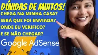 COMO SABER SE MINHA CARTA DO GOOGLE ADSENSE JA FOI ENVIADA - 2021