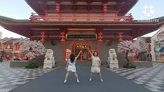 Namun Kukeliru line dance performance with formation at Park Shanghai