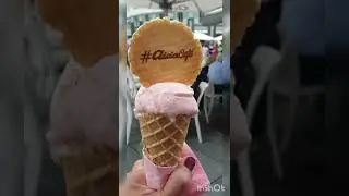 My First Gourmet Ice Cream from Aida Caf&egrave; Vienna, Austria  #shorts #ytshorts #food #vienna #austria