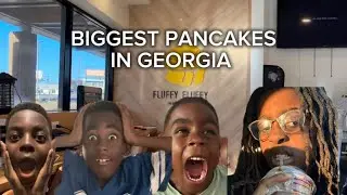 OWUSU KIDS TRY THE BIGGEST PANCAKES IN GEORGIA!