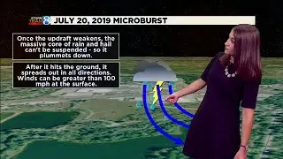 Breaking down storm that threw microburst at Jenison