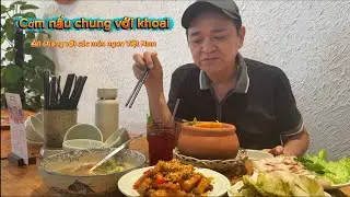 Buổi ăn trưa tuyệt vời ở Việt Nam . #food 