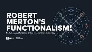 Объяснение функционализма Роберта Мертона: постулаты, дисфункции и новые концепции | Социология