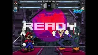Super Mario and Yu Narukami vs Waluigi and Tohru Adachi (MUGEN Battle Request)
