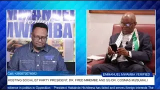 HOSTING TOP LEADERSHIP OF THE SOCIALIST PARTY DR. FRED M&rsquo;MEMBE AND DR.&nbsp;COSMAS&nbsp;MUSUMALI