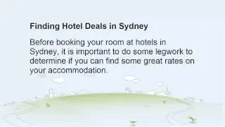 sydney cbd hotel: Tips in Choosing the Best Sydney CBD Accommodation