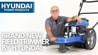 Unboxing The Hyundai HYFT60P Heavy Duty Petrol Push Grass Field Trimmer with 600mm Cutting Width