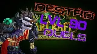 WoW MOP: Level 90 | Destro Lock + Dueling Montage